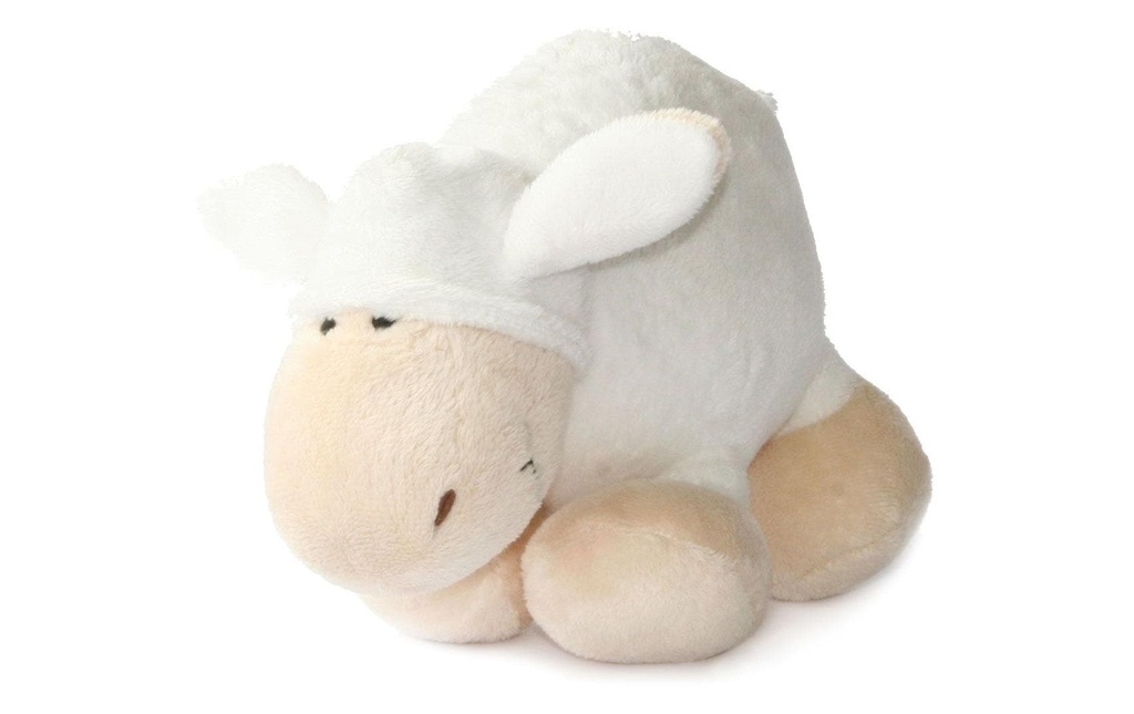 SwissPet Jouet pour chien Mouton, 20 cm, blanc