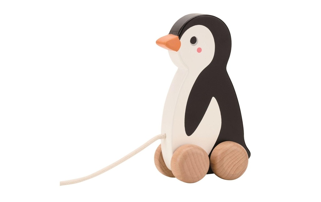 Spielba Holzspielwaren Pingouin à tirer