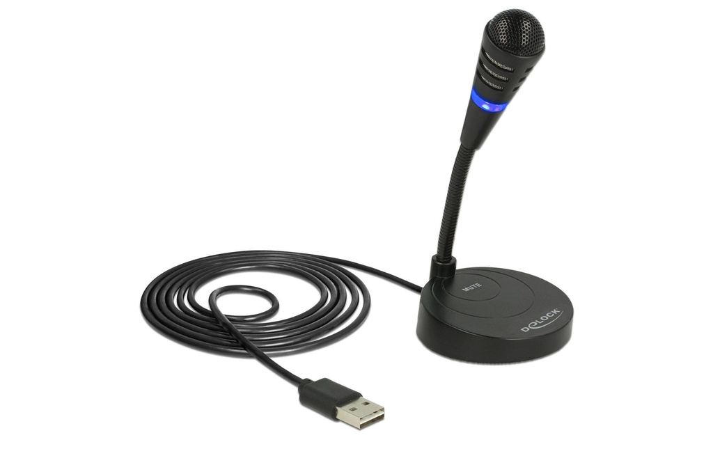 Delock Microphone USB Touch Mute touche mute