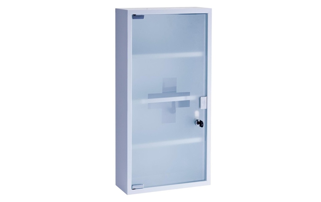 Zeller Present Armoires de premiers secours 30 x 12 x 60 cm, Blanc