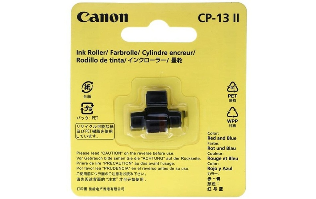 Canon Rouleau à peinture CP 13 Rouge et bleu