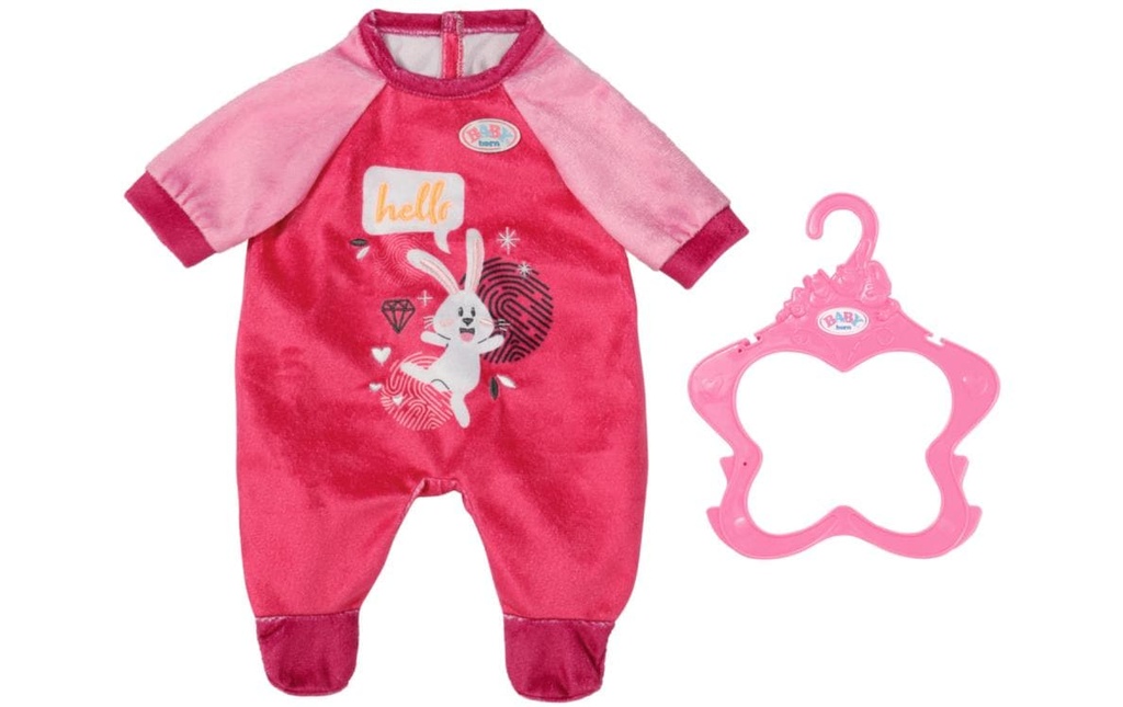 Baby Born Vêtements pour poupées Barboteuse rose 43 cm