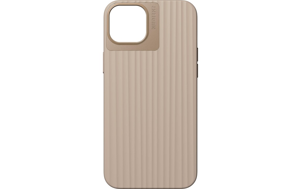 Nudient Coque arrière Bold Case iPhone 15 Plus Linen Beige