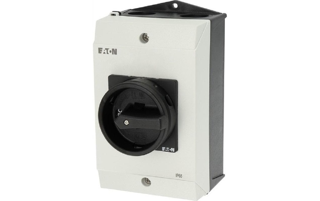 Eaton Interrupteur principal 3 pôles, 25 A P1, Noir