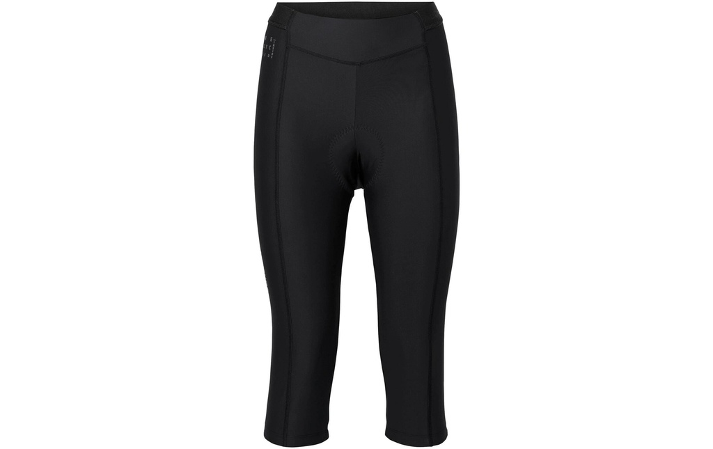 VAUDE Femmes Pantalon cycliste Wo Posta 3/4 Tights Noir, Taille 36