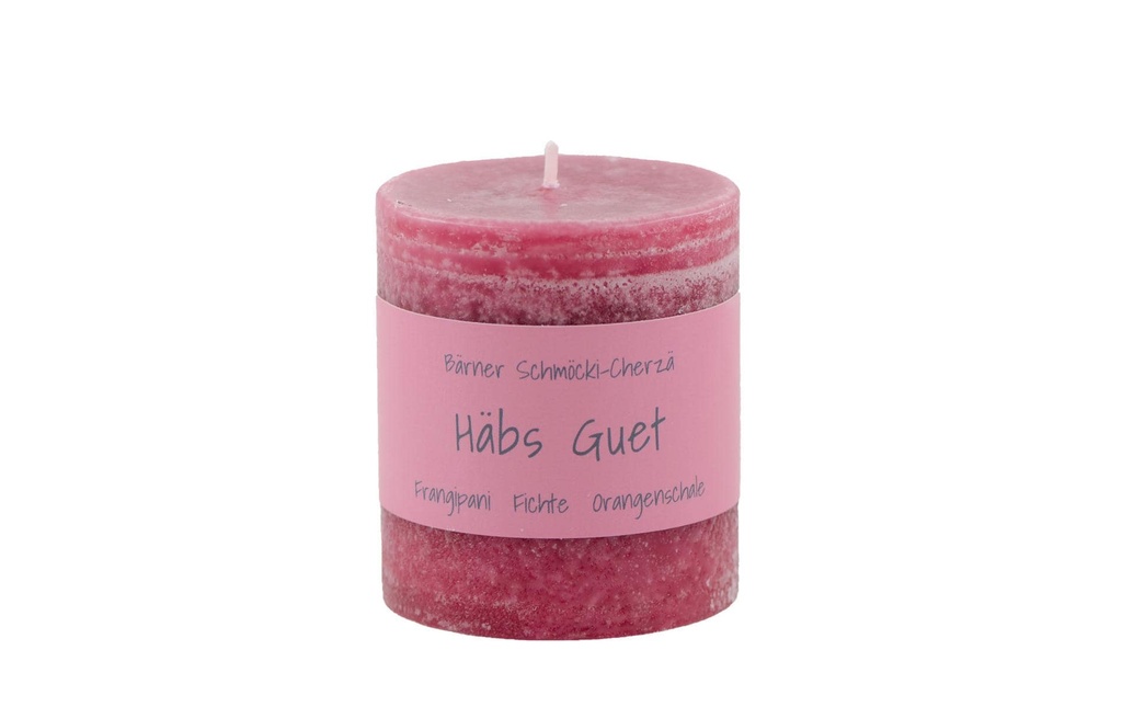 Schulthess Kerzen Bougie parfumée Häbs Guet 7 x 8 cm
