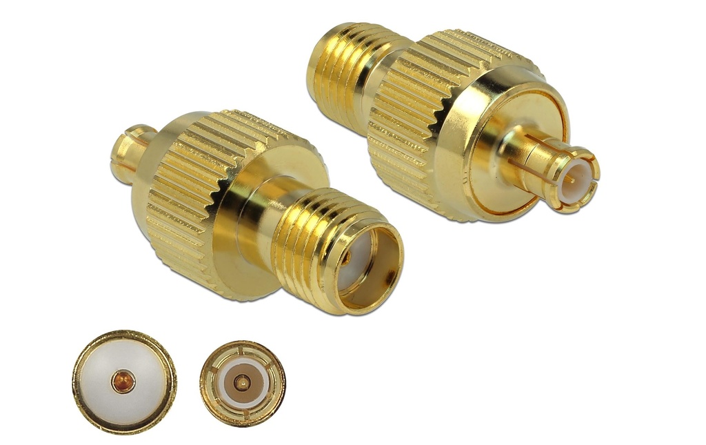 Delock Adaptateur d’antenne 3 GHz, SMA Douille (f) - MCX Connecteur (m)