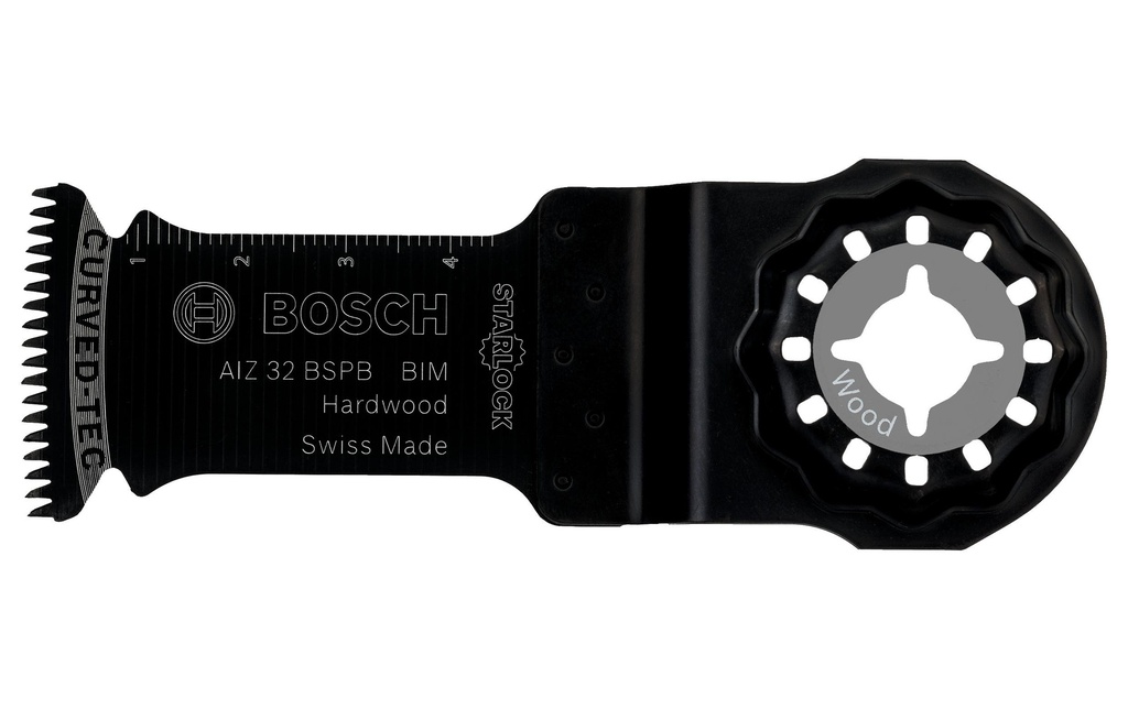 Bosch Professional Lame de scie plongeante BIM AIZ 32 BSPB Bois dur, 50 x 32 mm