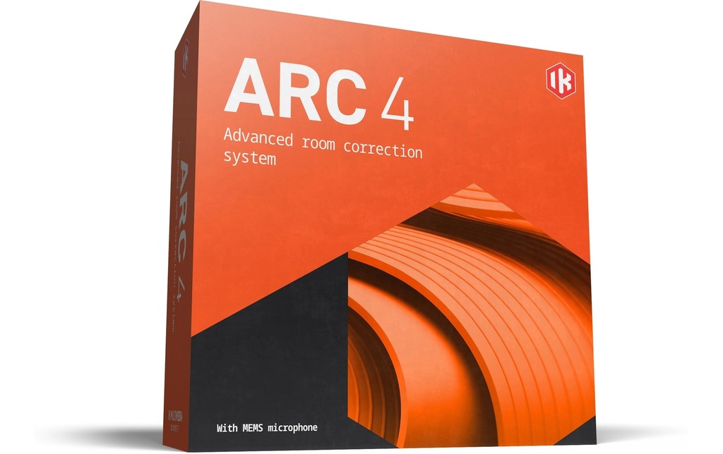 IK Multimedia Systèmes de calibration acoustique Mise à niveau ARC 4