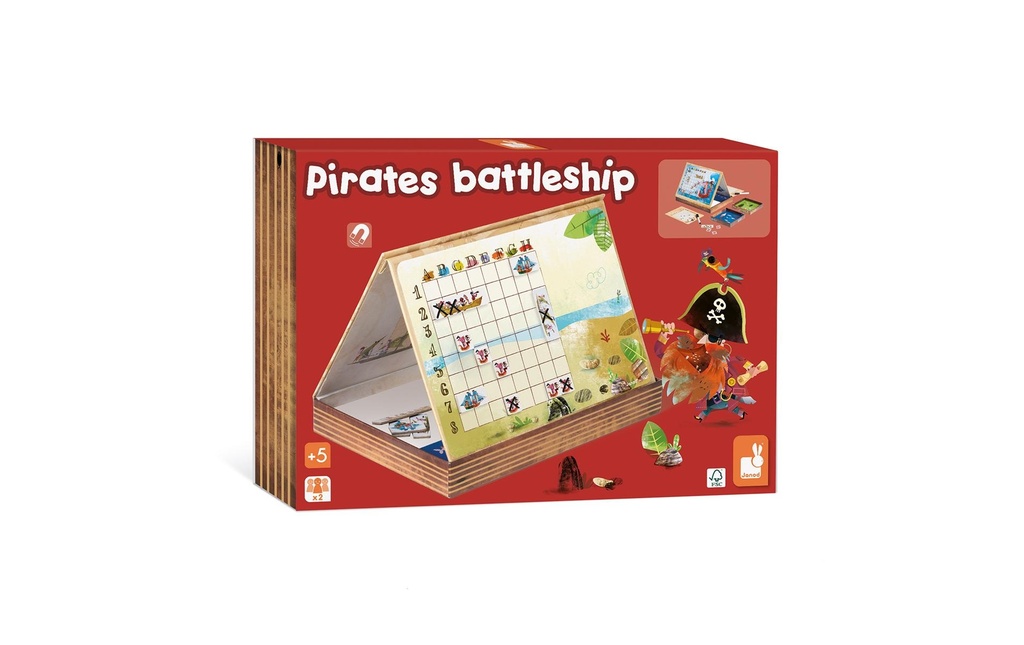 Janod Jeux d’enfant Bataille navale de pirates