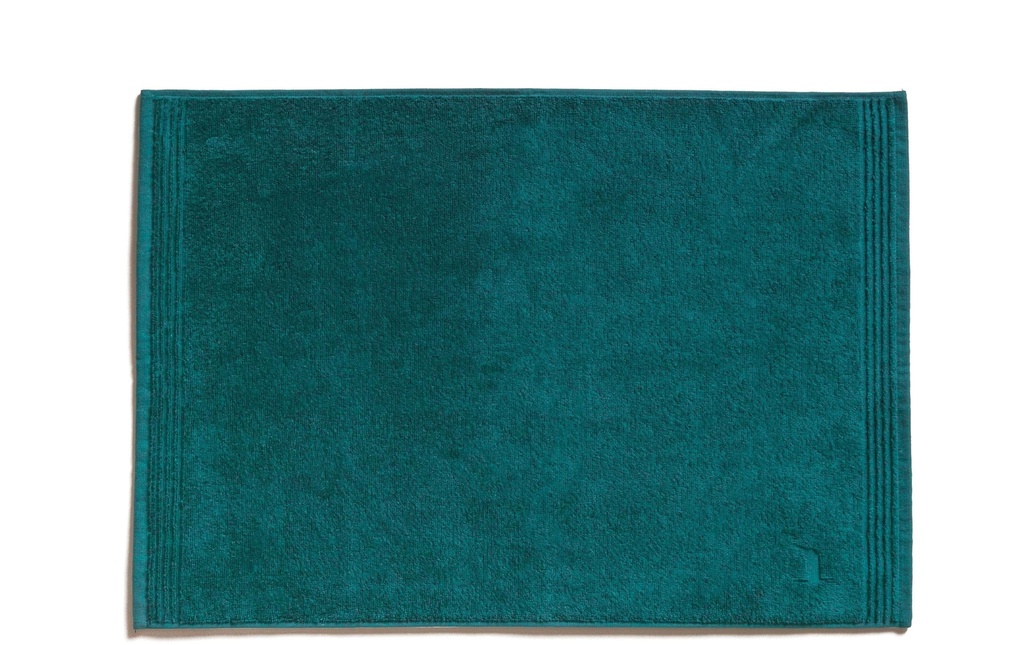Möve Tapis de bain Superwuschel 50 x 70 cm, Bleu vert