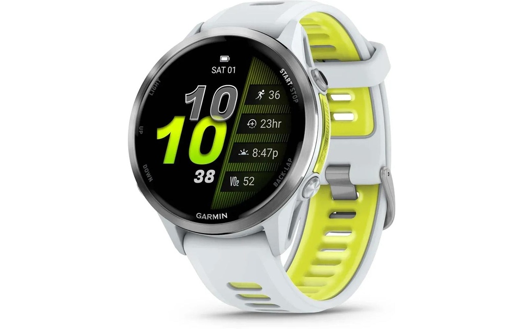 GARMIN Forerunner 970 Whitestone/Amp Yellow