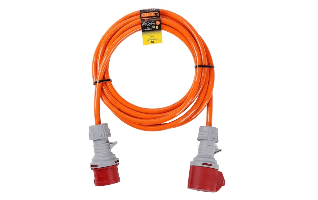 Schönenberger Câble de prolongation CEE 5P 16A IP44 5m
