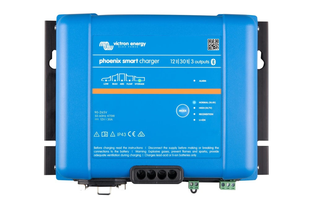 Victron Chargeur de batterie Phoenix Smart IP43 1+1, 24 V 16A
