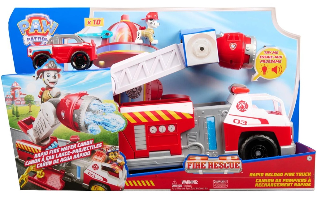 Spinmaster Camion de pompiers Paw Patrol DX