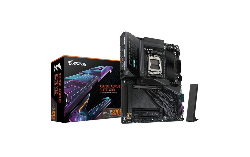 Gigabyte Carte mère X870E AORUS ELITE X3D
