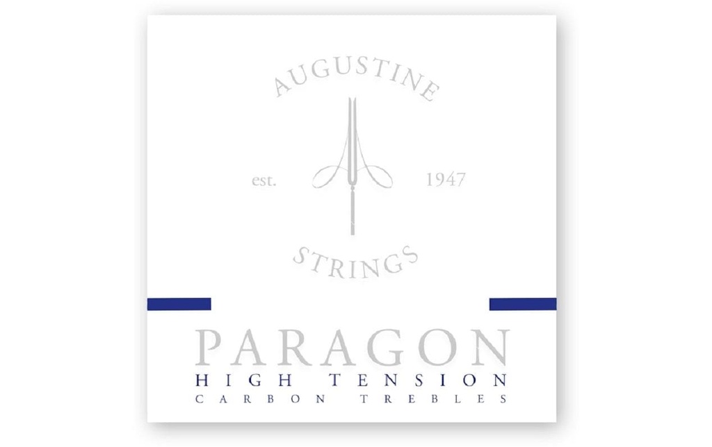 Augustine Cordes de guitare Paragon Blue – High Tension