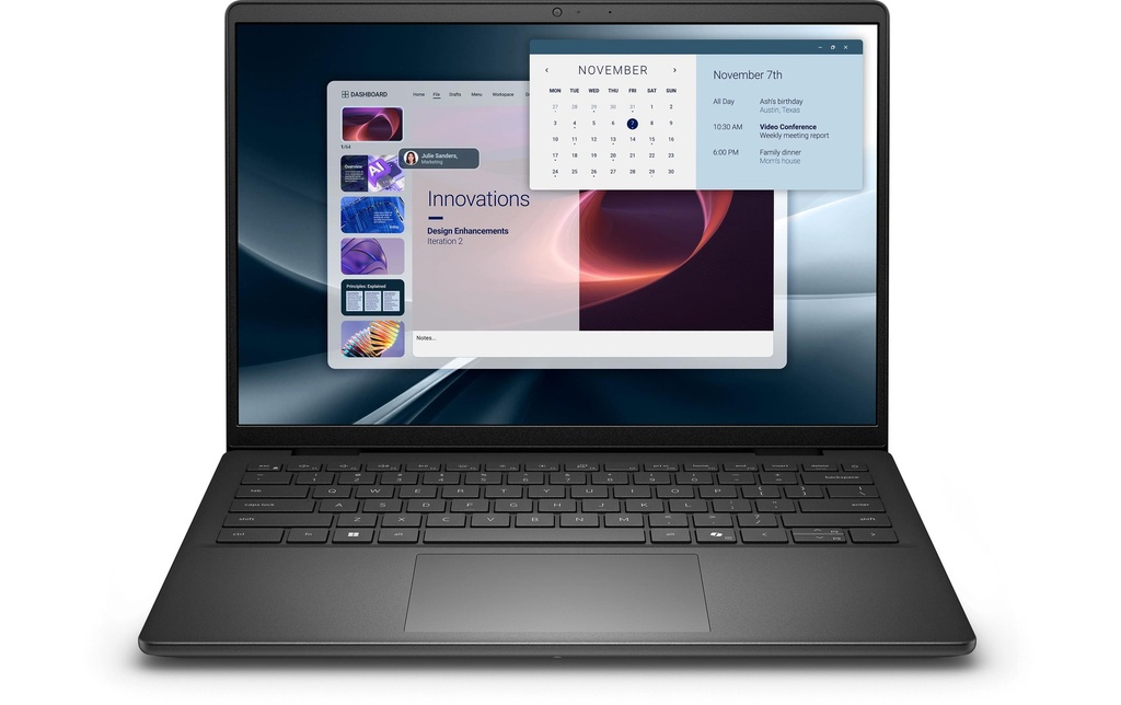 Dell Ordinateur portable Pro 14 Essential (R7-250 AMD, 16GB, 512GB SSD)