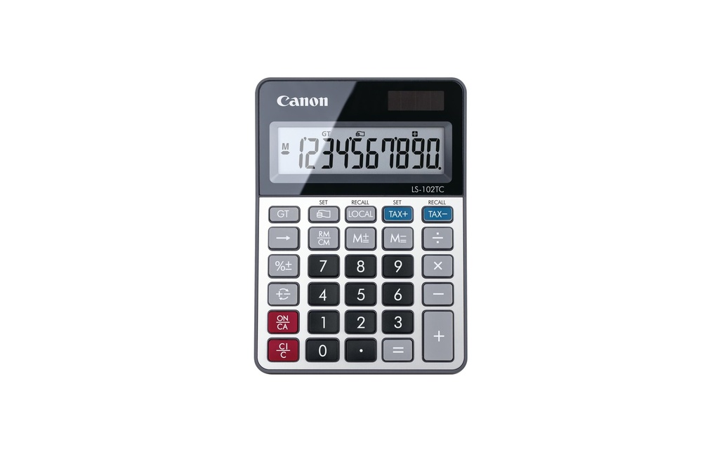 Canon Calculatrice CA-LS102TC 10 chiffres