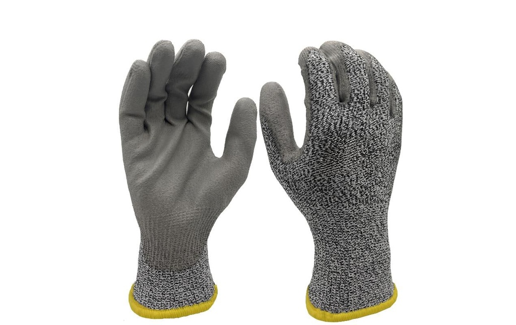FTM Gant de protection contre les coupures classe C, nylon M, Gris, 1 Pièce/s