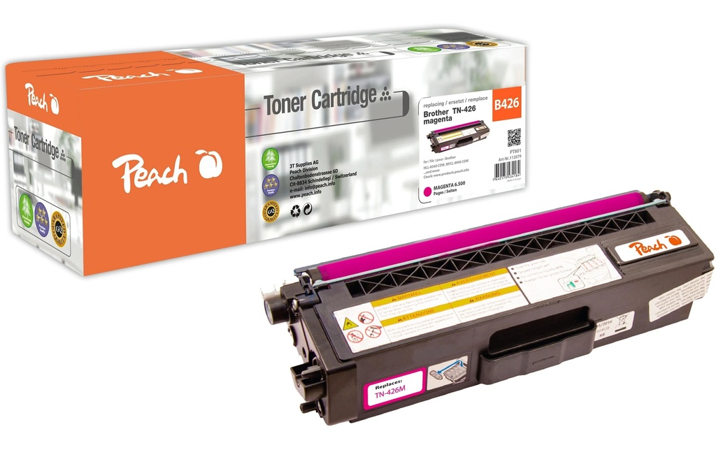 Peach Toner Brother TN-426 Magenta