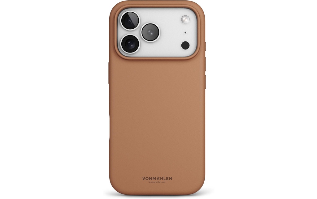 Vonmählen Coque arrière Soft Silicone iPhone 17 Pro Dark Cream