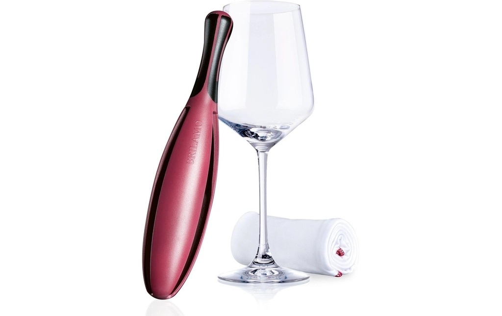 Brilamo Polisseur de verre à vin Rouge