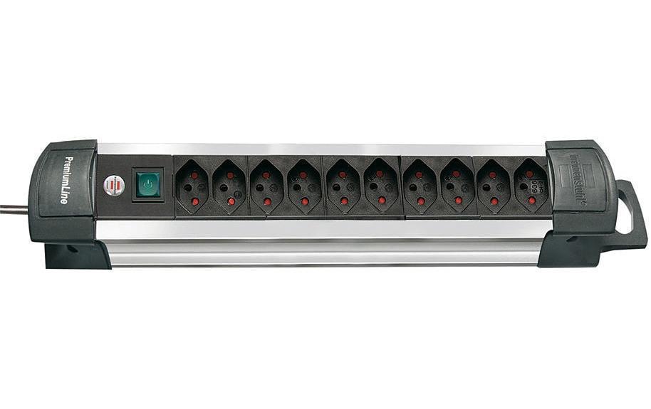 Brennenstuhl Bloc multiprises Premium-Alu-Line 10x T13