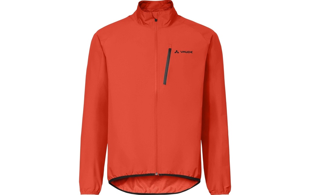 VAUDE Hommes Veste de pluie Me Drop III Signal Rouge, S