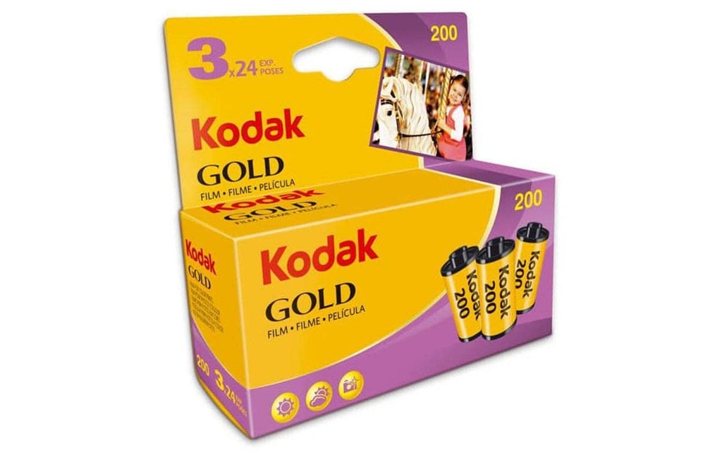 Kodak Gold 135/24 Paquet de 3