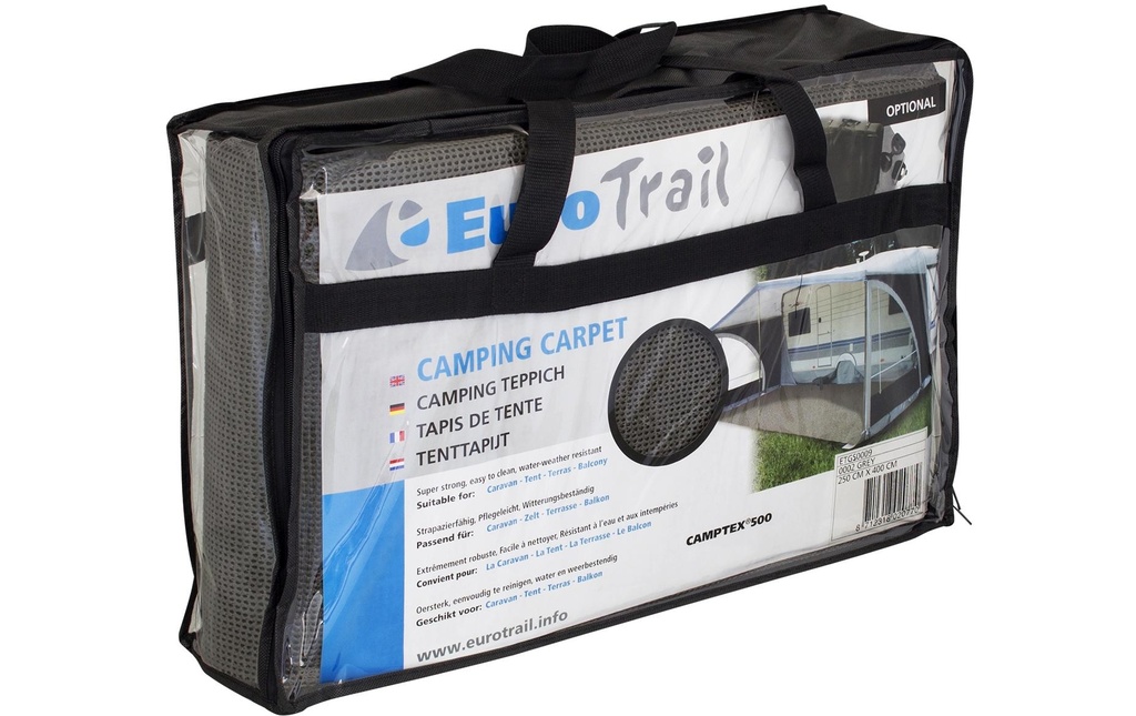 Eurotrail Tapis de tente Camptex 300 cm x 500 cm