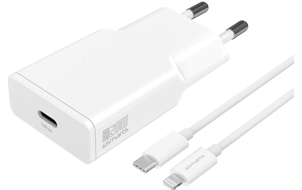 4smarts Chargeur mural USB PDPlug Slim 20 W