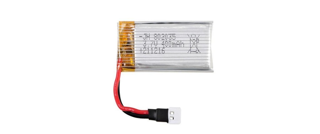 TOP-RC Batterie RC LiPo 400 mAh 3.7 V