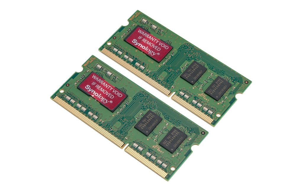 Synology Mémoire vive NAS RAM1600DDR3L-4GBX2