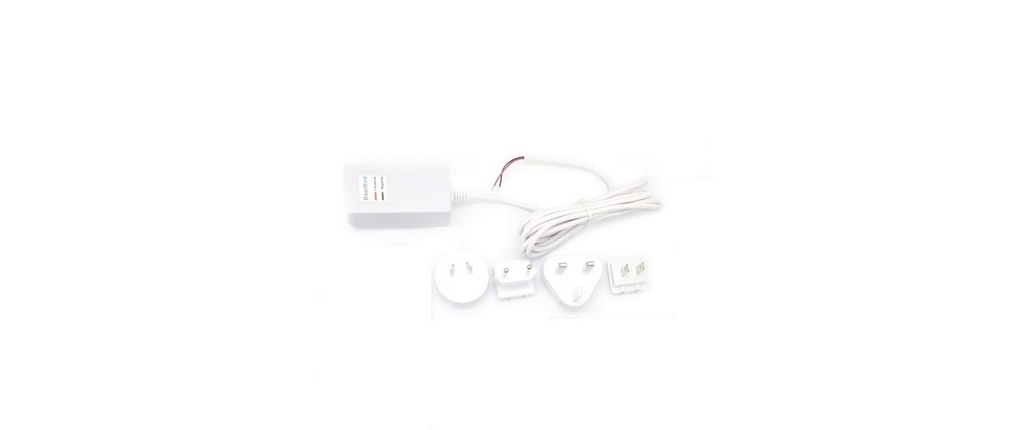 Doorbird Bloc d'alimentation EU, US, UK, AU, 15 V DC