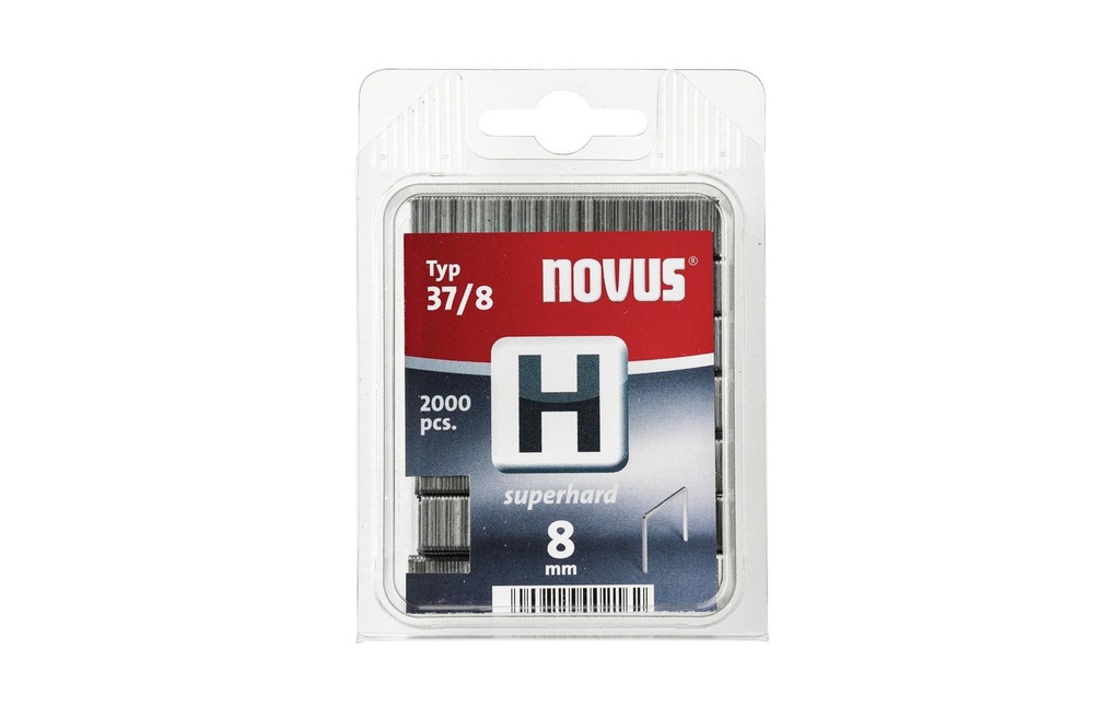 Novus Agrafes fil fin H37/8 2000 pièces