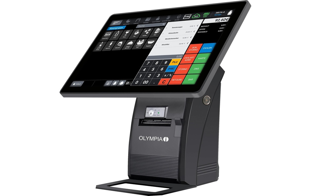 Olympia Caisse enregistreuse T215 Noir