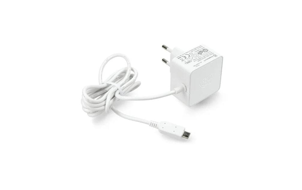 Raspberry Pi Alimentation 5.1 V 2.5 A, micro USB, pour Pi Zero 1 / 2, Pi 3B+