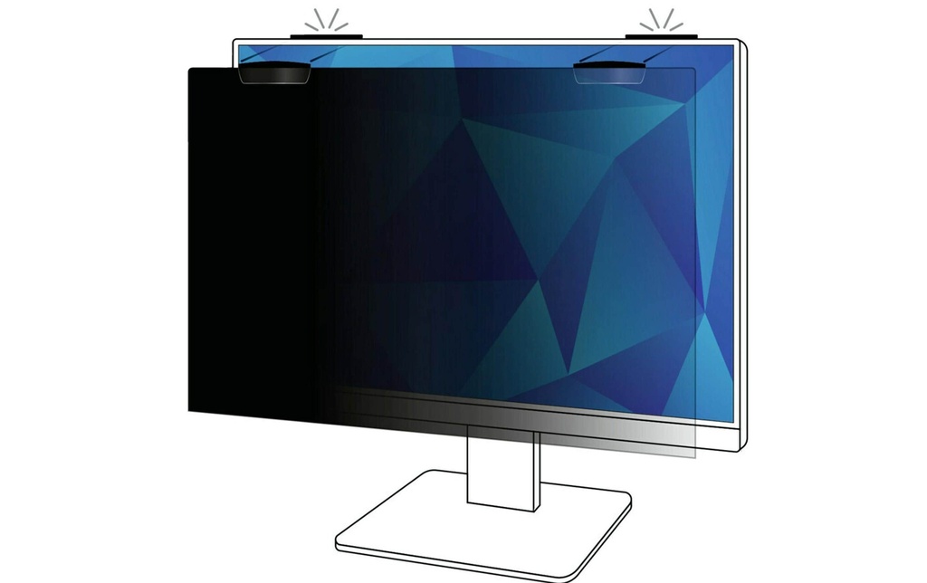 3M Privacy Filter Comply Magnetic Attach 23.8  / 16:9