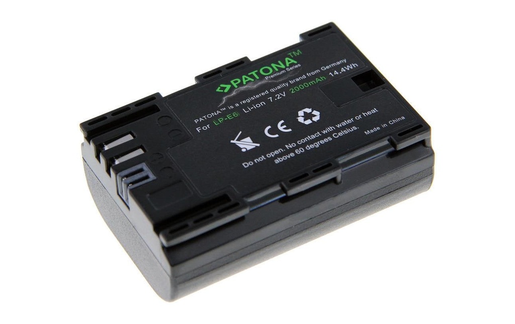 Patona Batterie pour Appareils photo numérique Premium LP-E6