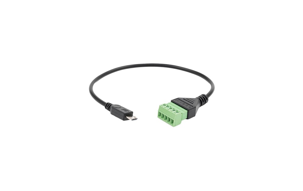 Shelly Module d'interface Micro USB to 5 Terminal Add-on