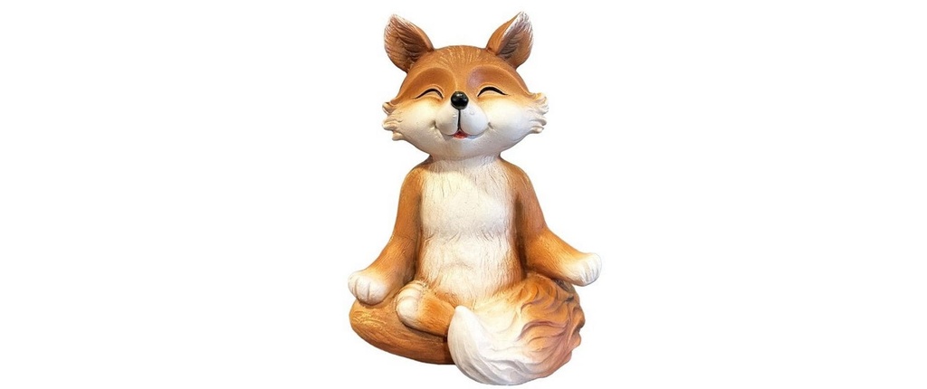 Dameco Figure décorative Fuchs Yoga