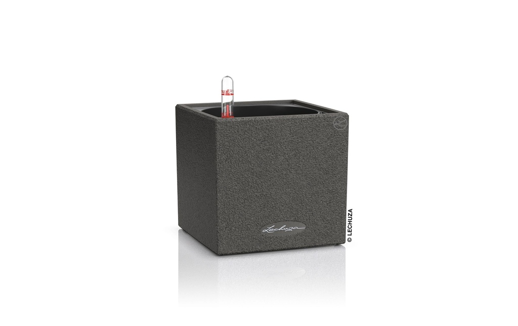 Lechuza Pot de fleur CANTO Stone 14 Noir