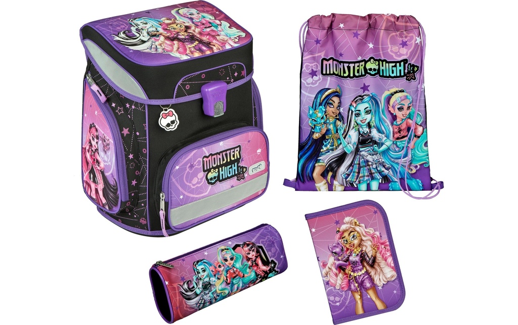 Scooli Set de cartable 5 pièces Monster High, 18 l
