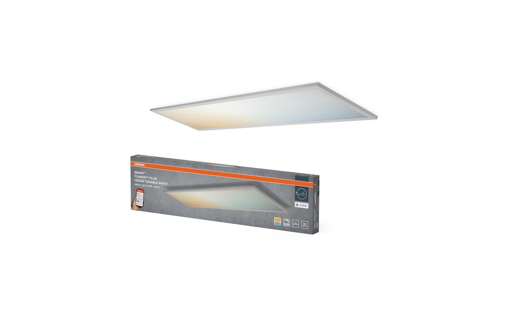 OSRAM Panneau à LED SMART+ planon plus 120 X 30 mm, TW