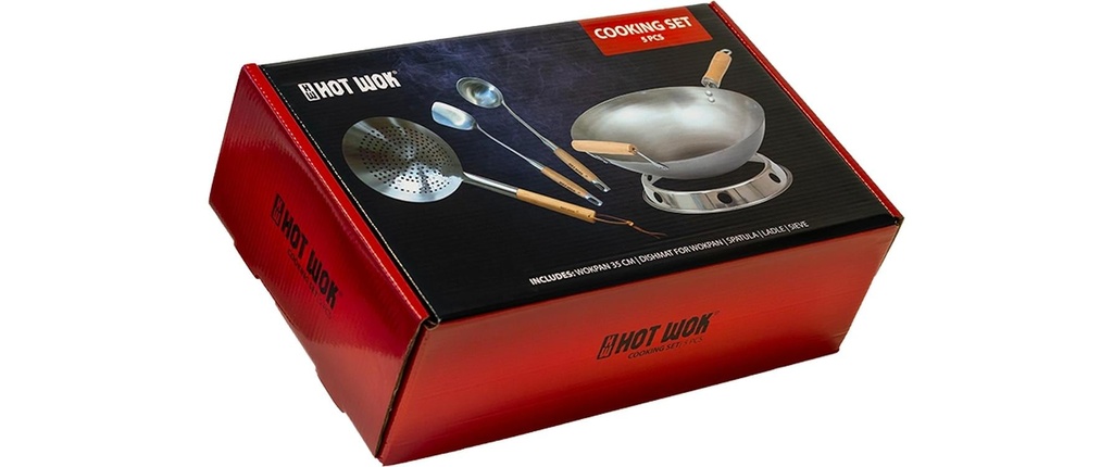 Hot Wok Cooking Wok Set 5 pièces
