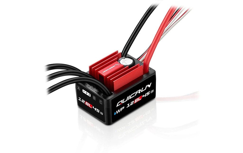 Hobbywing Régulateur Brushless QuicRun WP12BL45 G2 2-3s