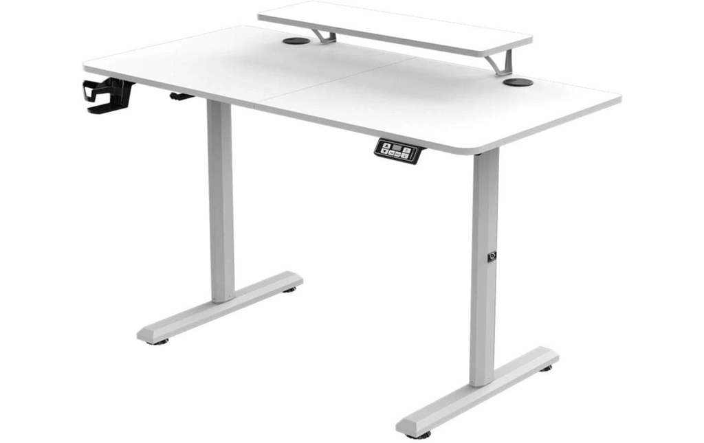 Ultradesk Table de jeu Highlander Blanc