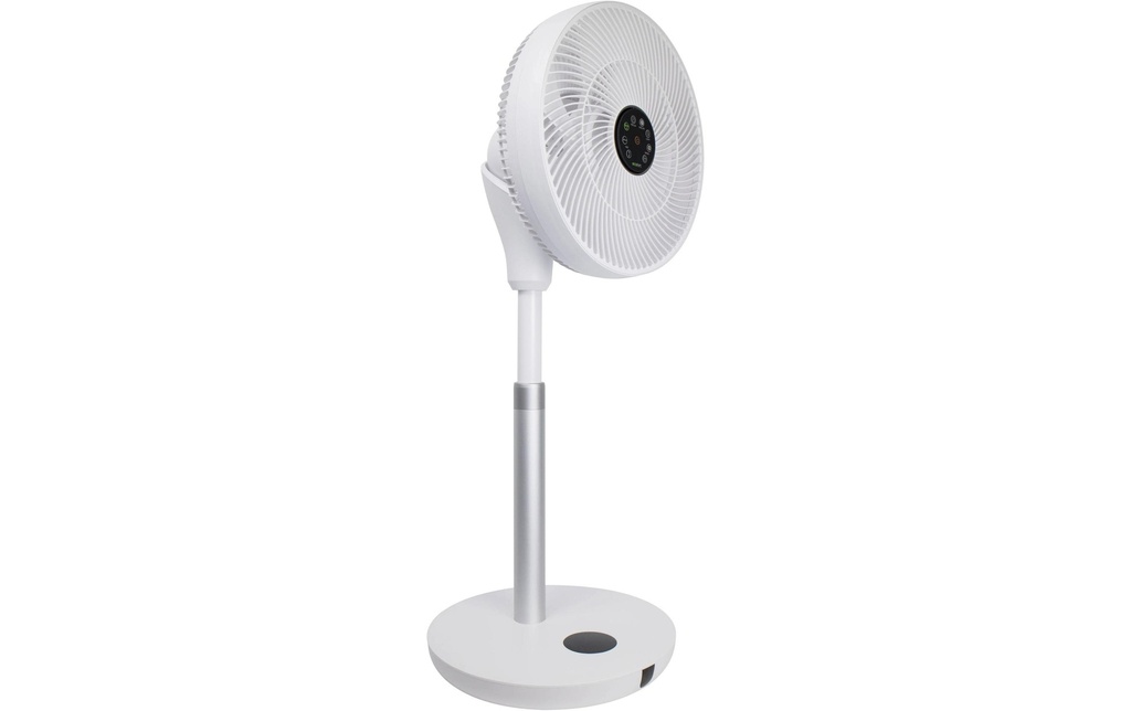 Ecofort Ventilateur sur pied ecoQ SilentAir Uno Blanc