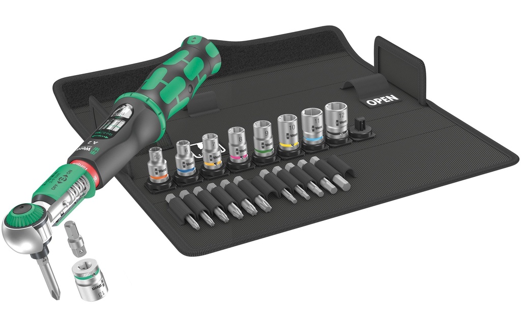 Wera Clé dynamométrique Safe-Torque A2 Set 1, 23 pièces